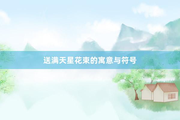 送满天星花束的寓意与符号